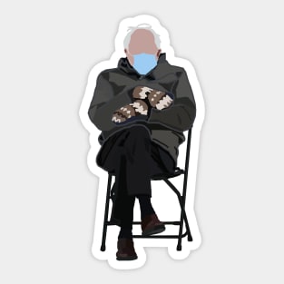 Bernie Sanders Memes Abstract Sticker